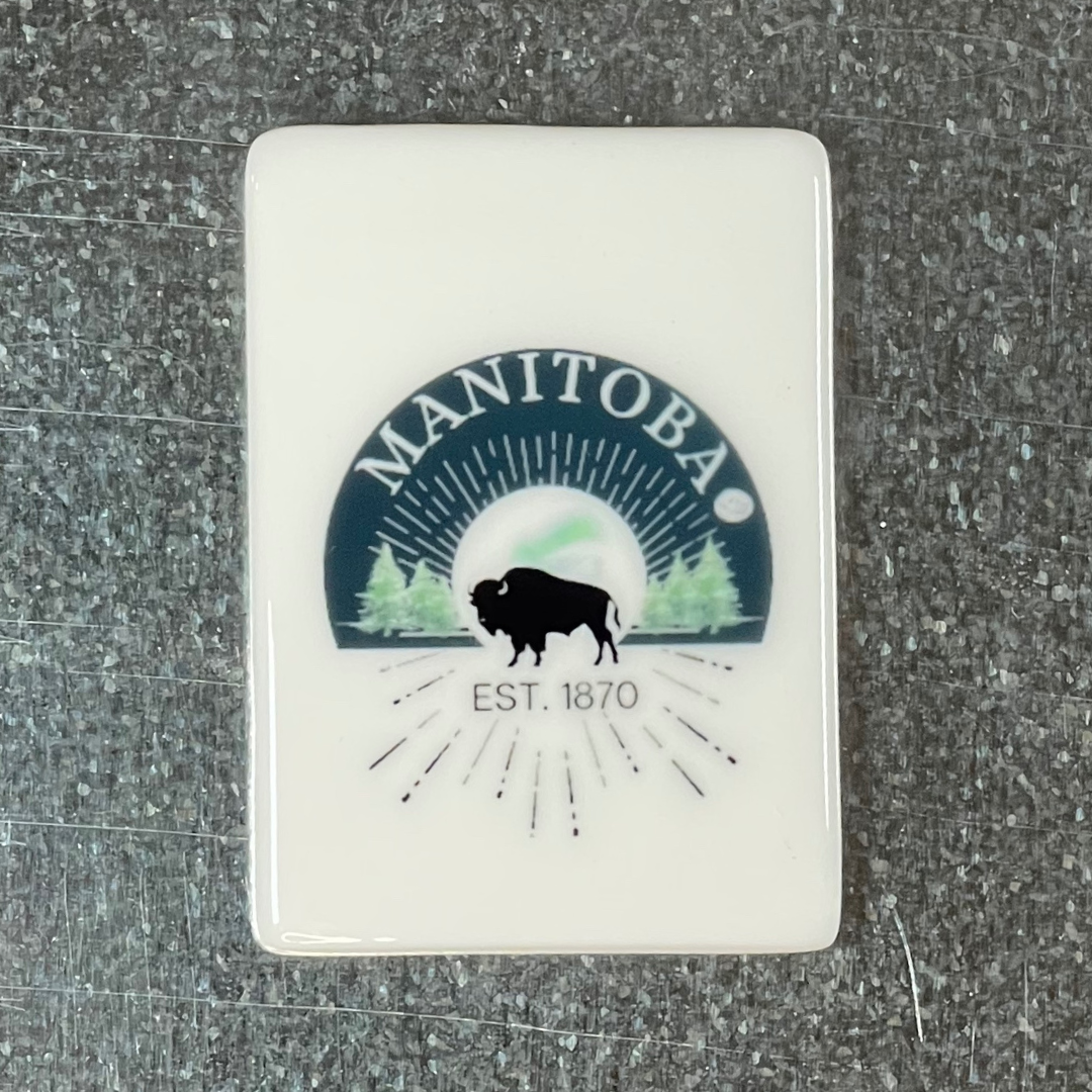 Bring a piece of the Prairies into your home with our vibrant, nostalgia-filled fridge magnets! Whether you're gifting someone special or adding a touch of local charm to your own space, these magnets are a perfect keepsake that celebrates Saskatchewan, Alberta, and Manitoba.
With bold colors, classic Prairie imagery, and handcrafted details, these magnets make a thoughtful gift for friends and family near or far. Add them to a custom gift box or collect them as a reminder of the wide-open skies, golden fi