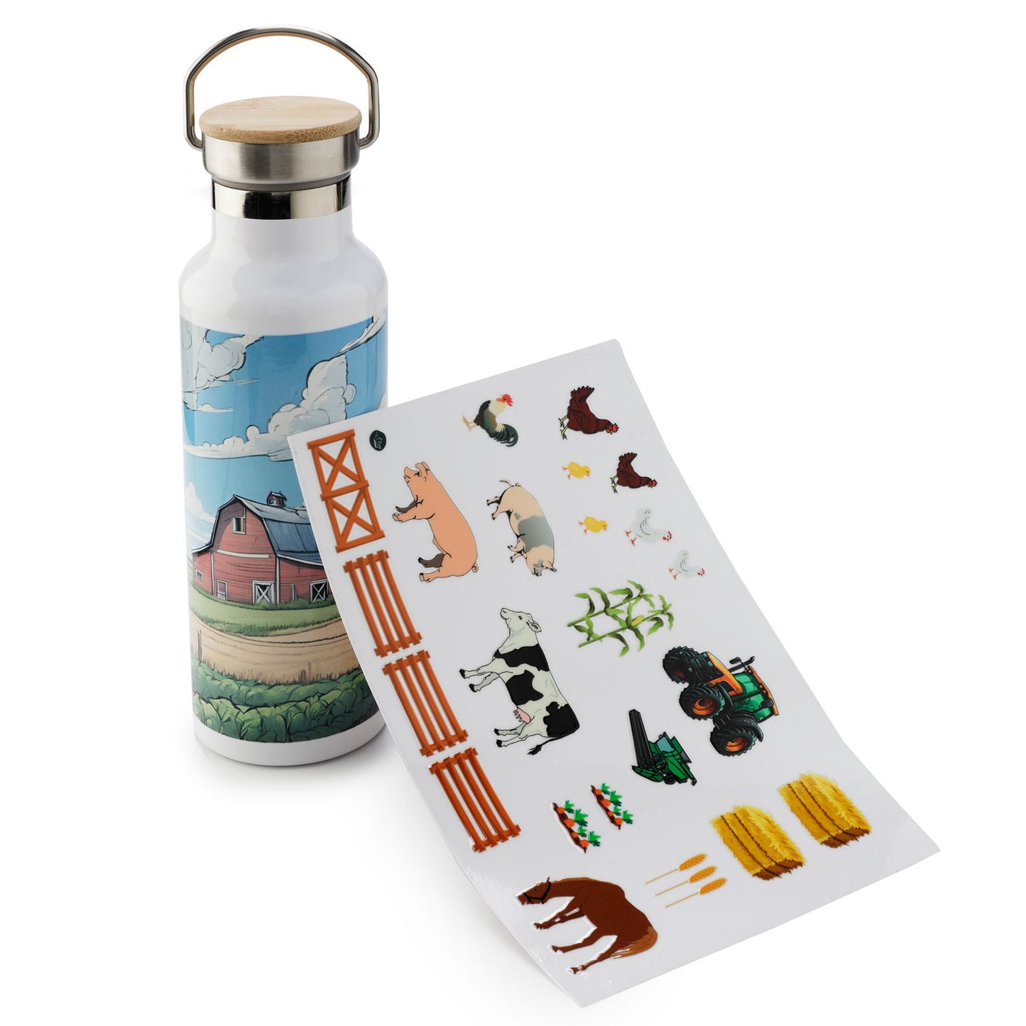 Sticker Scene Water Bottle – Ages 6+
