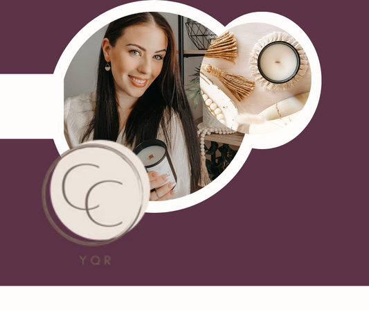 Samantha from theCandleCorner.yqr is passionate about creating something wonderful from nothing at all