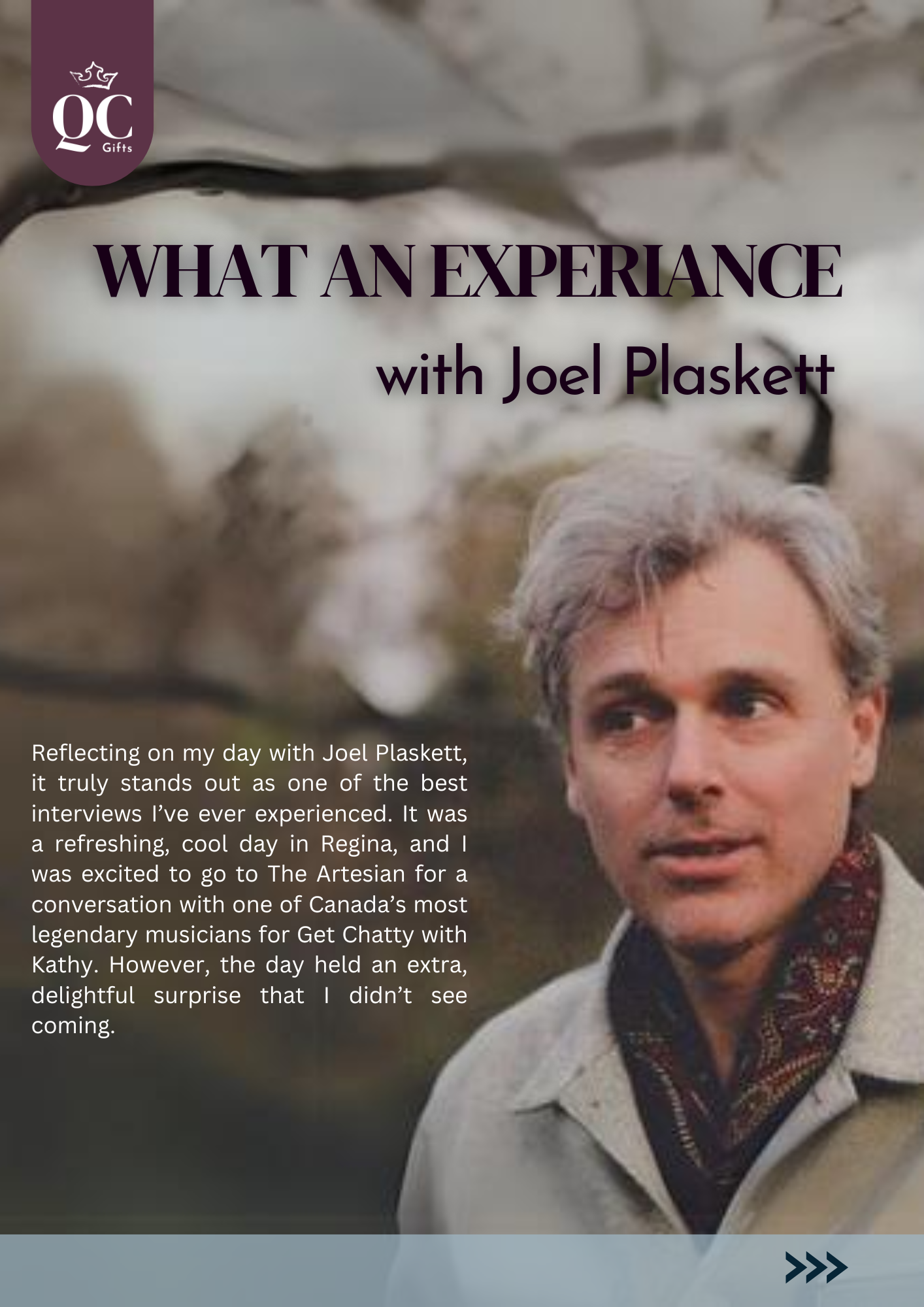 My experience interviewing Joel Plaskett