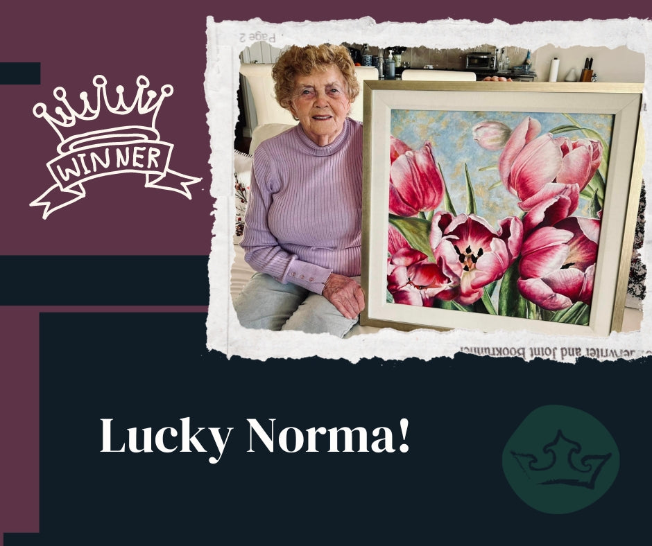 Lucky Norma! A surprise gift made a Mom's day while helping our community