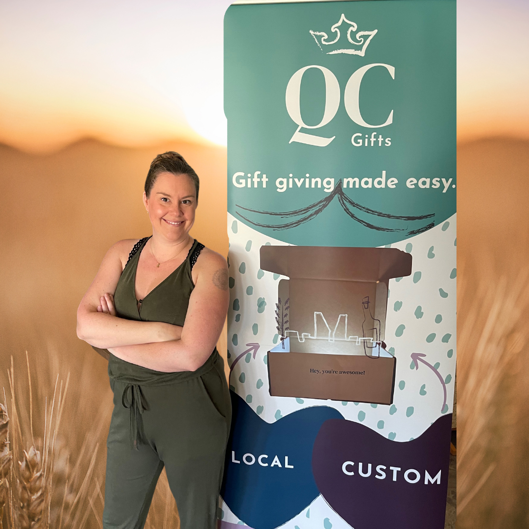 Kathy Sabo, the energy behind QC Gifts