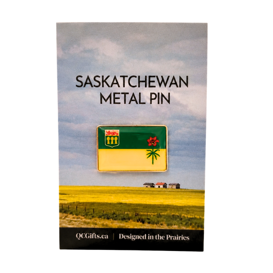 Saskatchewan Flag Metal Pin