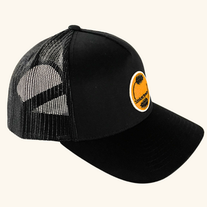 Hat with Embroidered Patch