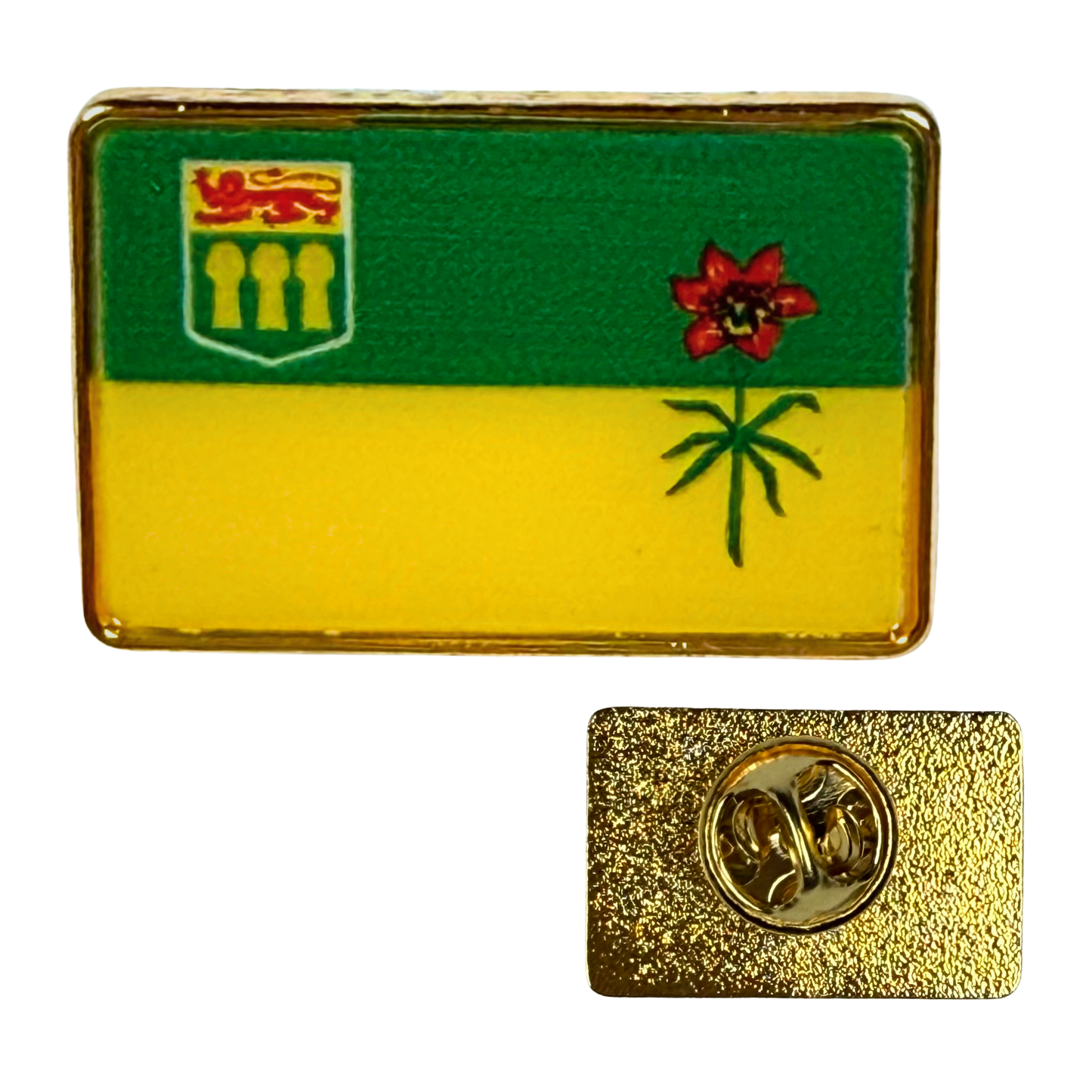 Saskatchewan Flag Metal Pin