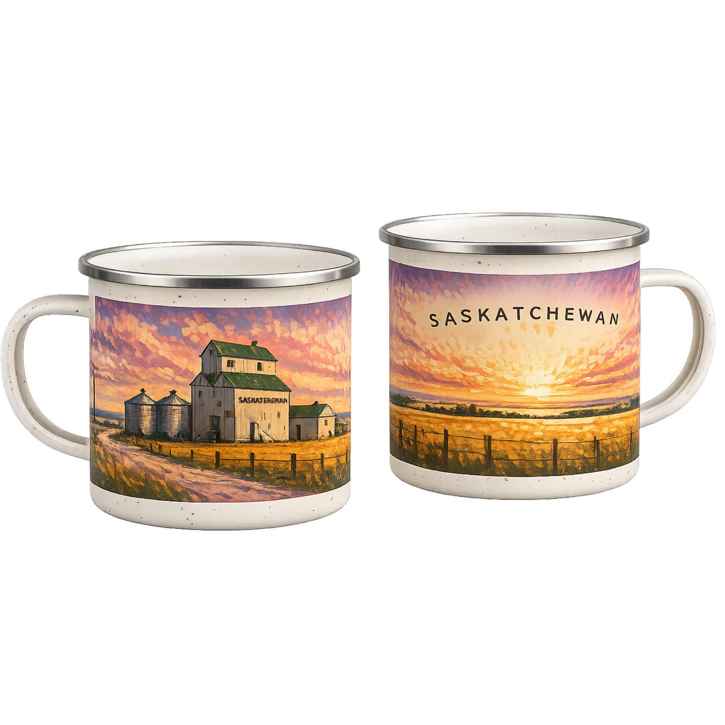 Saskatchewan Prairie Camp Mug