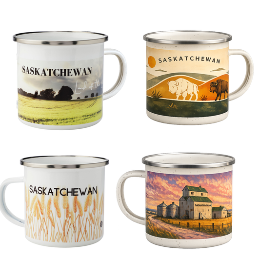 Saskatchewan Prairie Camp Mug