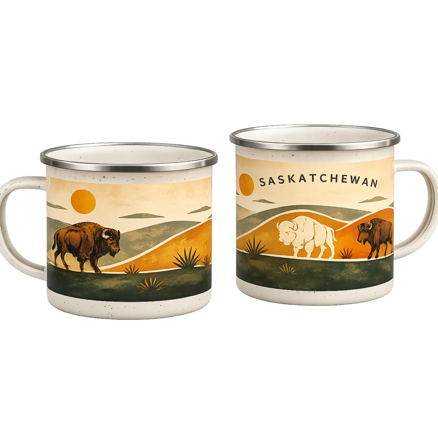 Saskatchewan Prairie Camp Mug