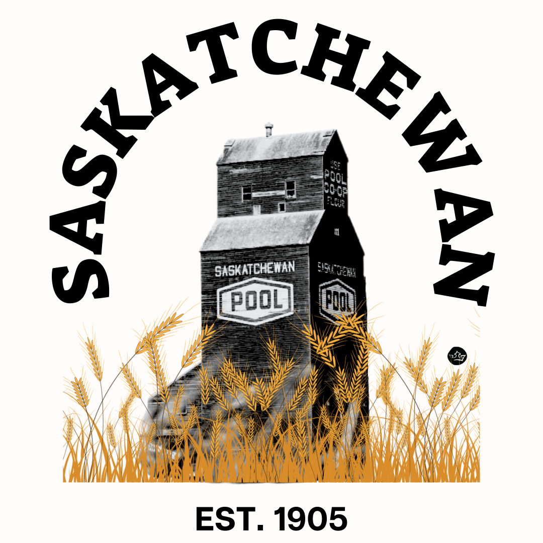 Honor the legacy of the prairies with our Prairie Grain Elevator Hoodie, T-shirt, or Sweatshirt featuring a striking decal of a classic grain elevator standing tall in a golden wheat field. Grain elevators are a proud symbol of the Prairies, though fewer remain every year, making this design a tribute to the region’s rich agricultural heritage.

Premium Quality Gildan Apparel: Made from soft, durable fabric, our Gildan standard-sized garments come in sizes S to XXL for a comfortable fit.
