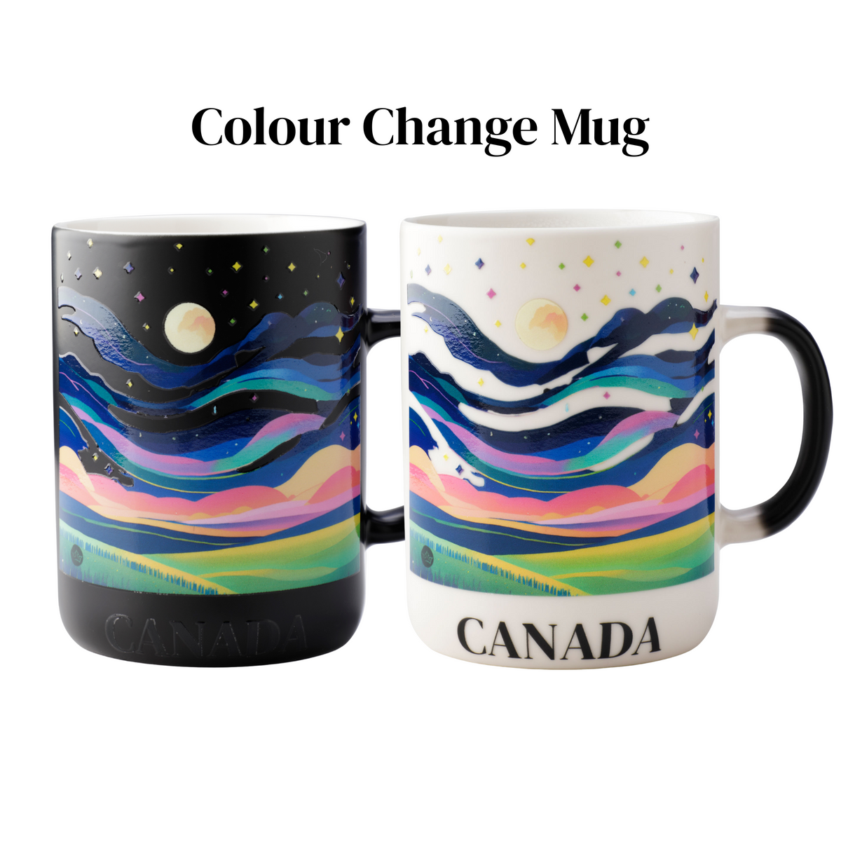 Aurora Borealis Colour Change Mug – – QCGifts.ca