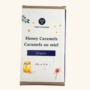 Sweet and creamy honey caramels made by a family-run farm on the Prairies.