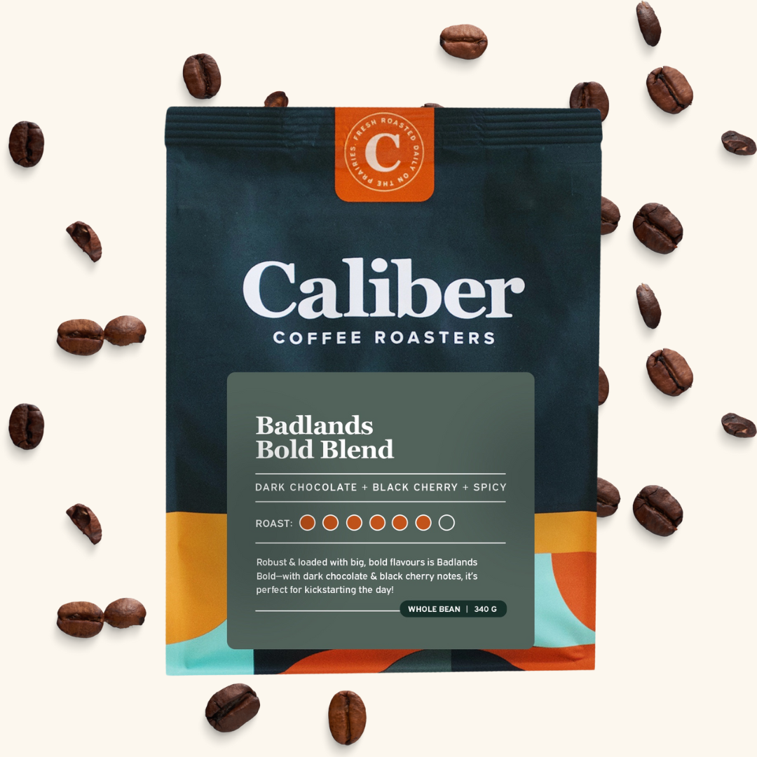 Badlands Bold Coffee – Dark Roast by Caliber Coffee Roasters