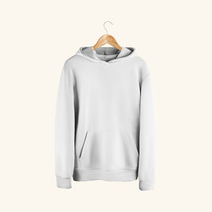 Personalized hoodie with custom designs, ideal for branding or personal style.