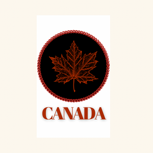 Maple Leaf Fridge Magnet – A classic Canadian maple leaf design on a strong ceramic magnet, perfect for home or office decor.