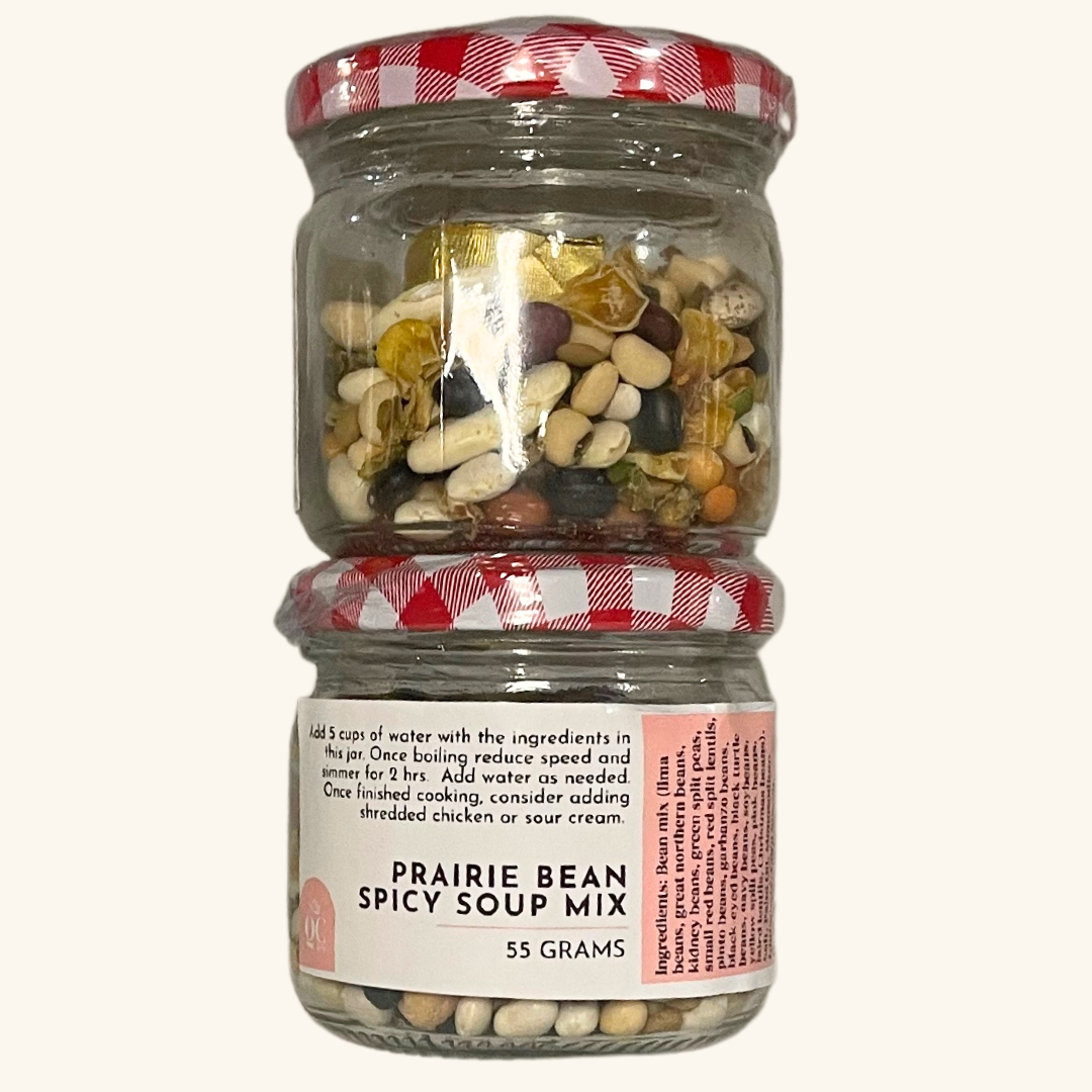 Prairie Bean Spice Soup Mix – A rich, flavorful blend of beans and aromatic spices inspired by Prairie cuisine.