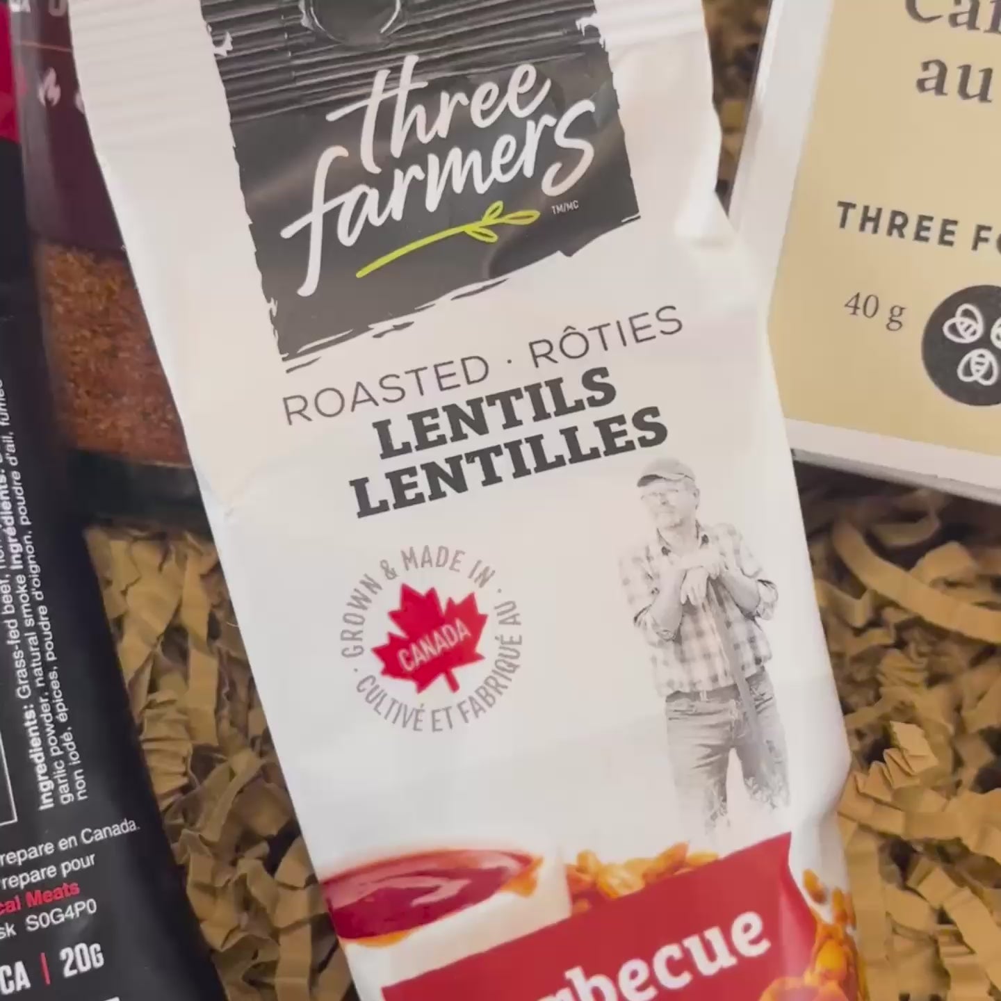 A close-up video showcasing the Prairie Tastes Box and its premium Saskatchewan-made gourmet food products.